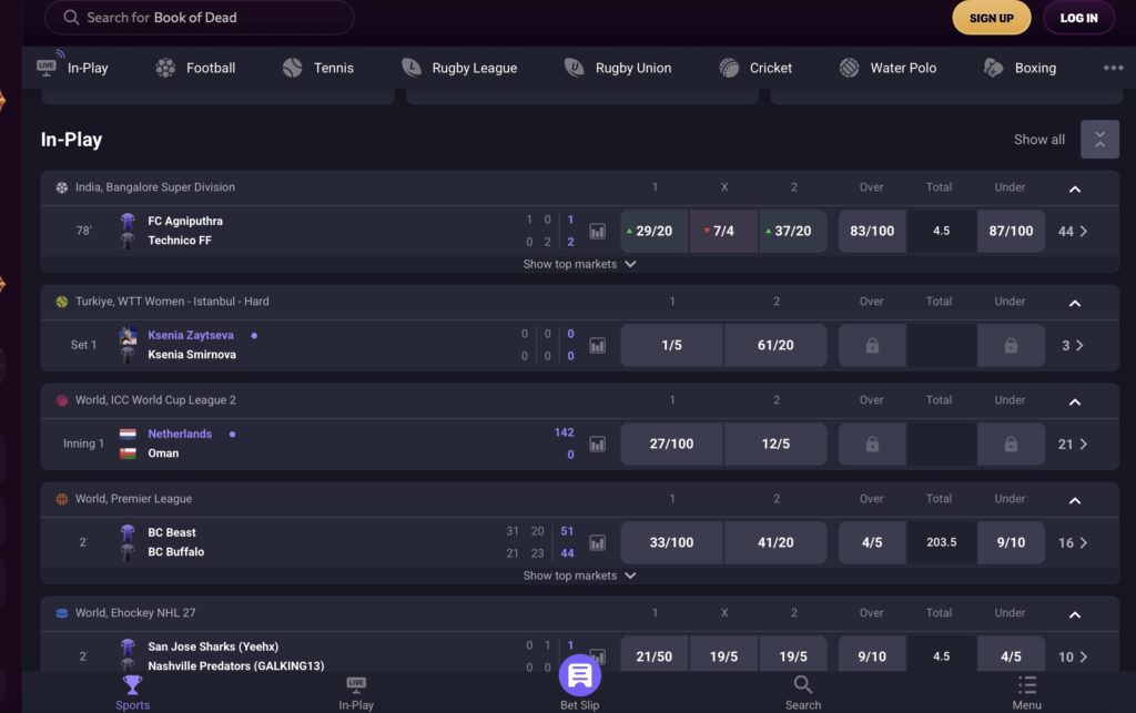 Chanze Sportsbook 