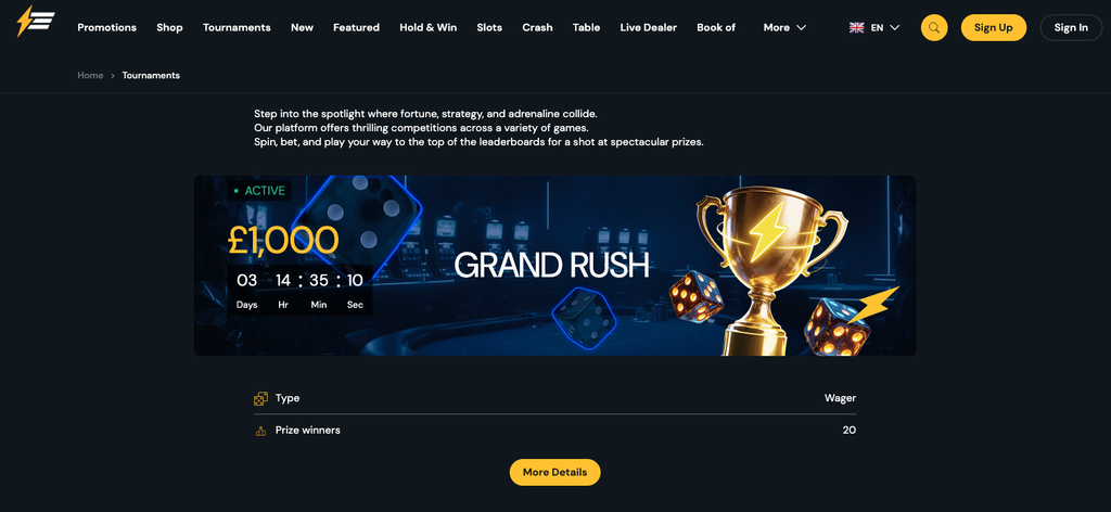electric wins tournaments