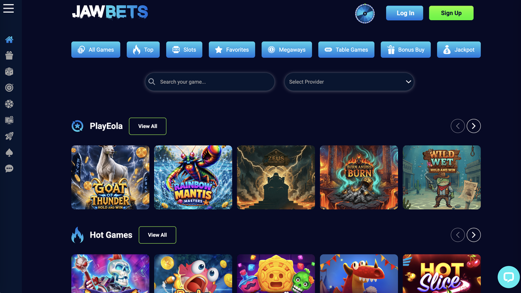 JawBets Casino.